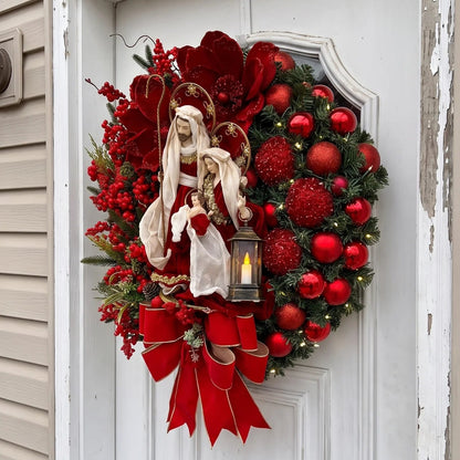 Jesus Wreath™ – Holy Family Christmas/Nativity Wreath